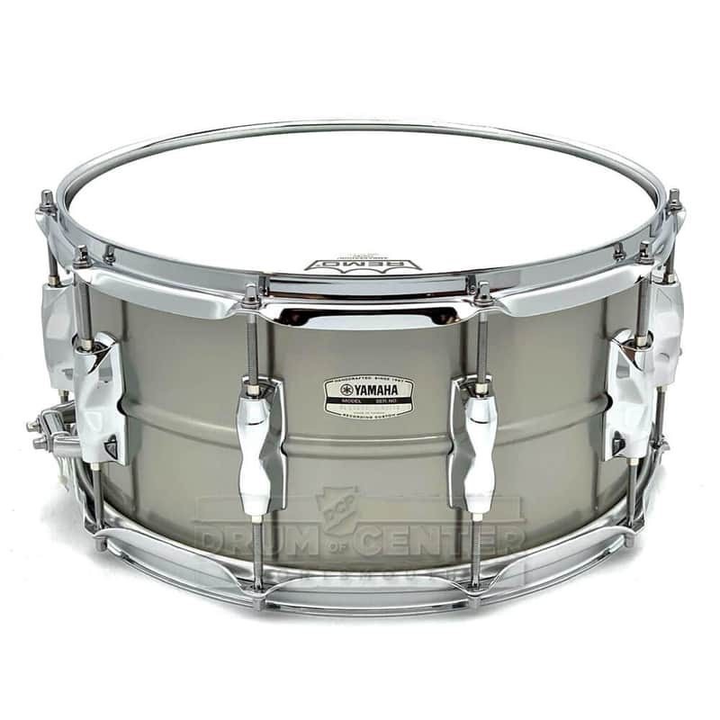 Yamaha Recording Custom Stainless Steel Snare Drum 14x7 image 1