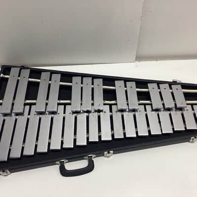 Jenco 1 1/2” Wide Bar Glockenspiel 2.5 Octaves in Case G-C image 3