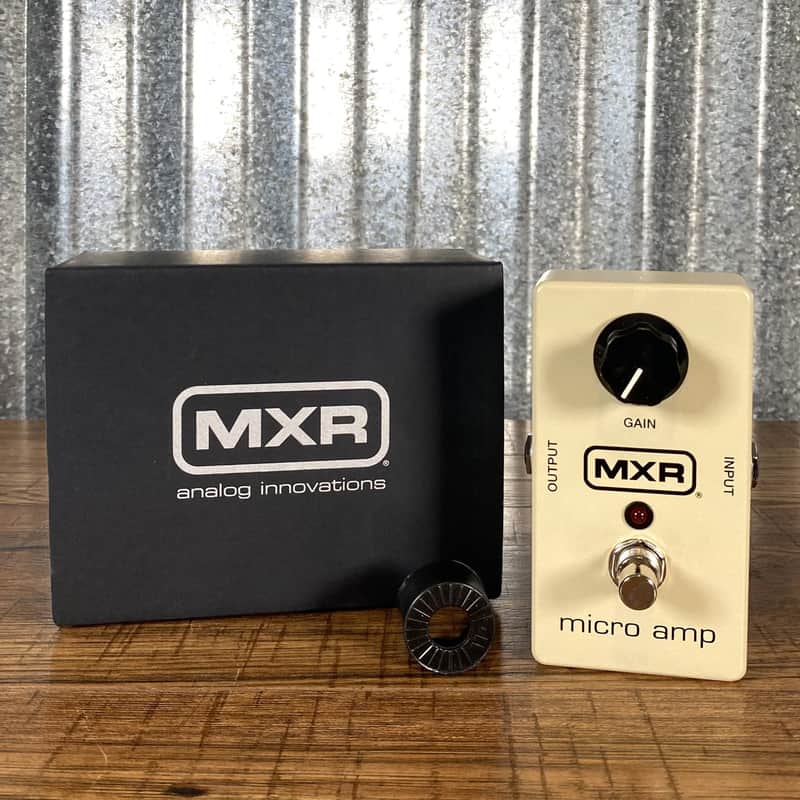 Dunlop MXR M133 Micro Amp Boost Guitar Effect Pedal B Stock image 1