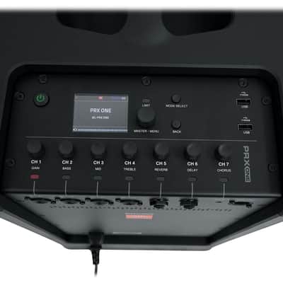 JBL PRX ONE 2000w Powered Column DJ PA Speaker+Subwoofer+Audio Technica Mic image 16