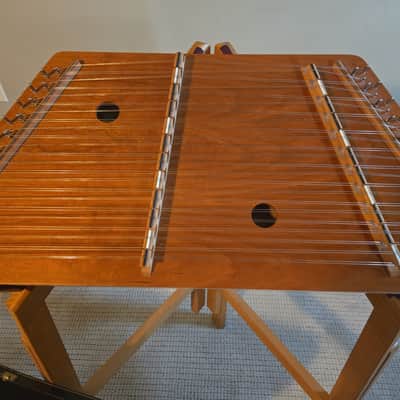 HAMMERED Dulcimer Pigeon River Music/ Dale Ward Pigeon River string instruments Hammered Dulcimer 1990's vintage Excellent Conition image 1