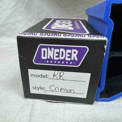 Oneder Effects Red Ryder Distortion Pedal with Box image 2