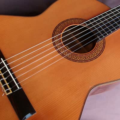 1980 Kazuo Yairi YC-30 AMAZING RAMIREZ STYLE Classical Concert Guitar+Hard Case plus more extras image 22