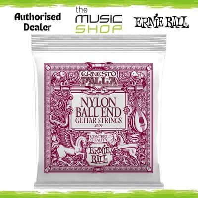 Ernie Ball Ernesto Palla Ball End Classical Guitar Strings, Black & Gold - 2409 image 1