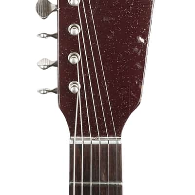 1960's Silvertone 1457 Red Burst Guitar w/ Amp in Case image 3