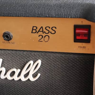 Marshall Vintage 80's Bass 20 Combo Amp Model 5502 | Reverb