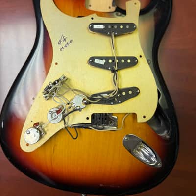 Fender Custom Shop Classic Player NOS Stratocaster Loaded Body - 3 Tone Sunburst image 12