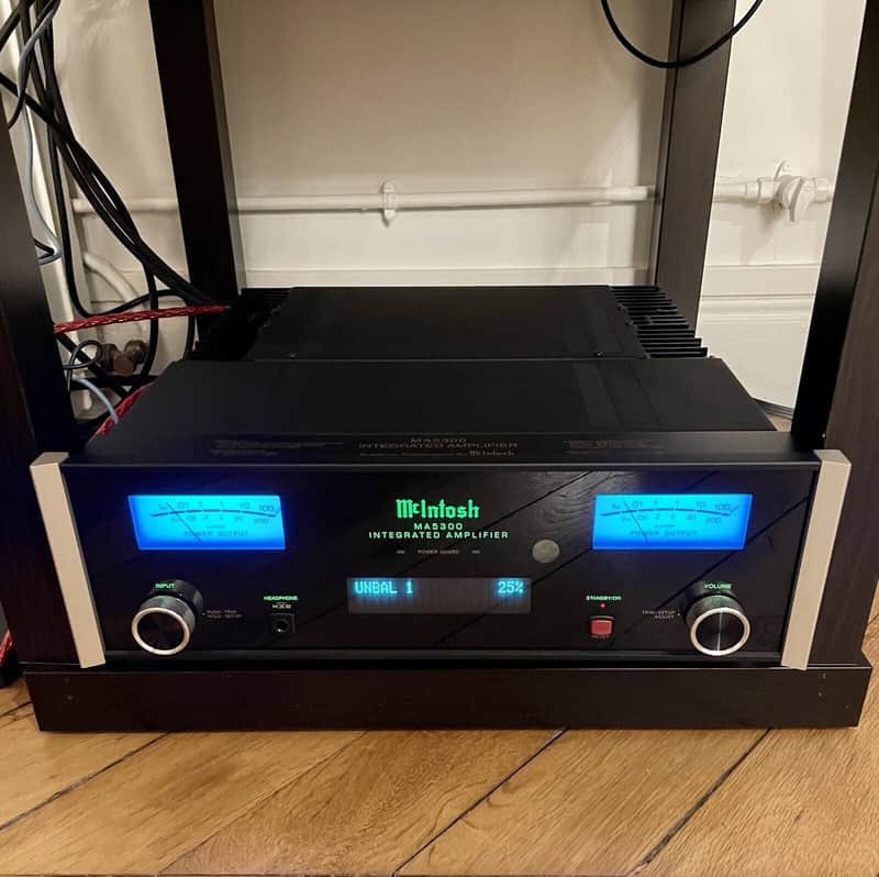 McIntosh MA5300 100-Watt Stereo Solid State Integrated Amplifier image 1