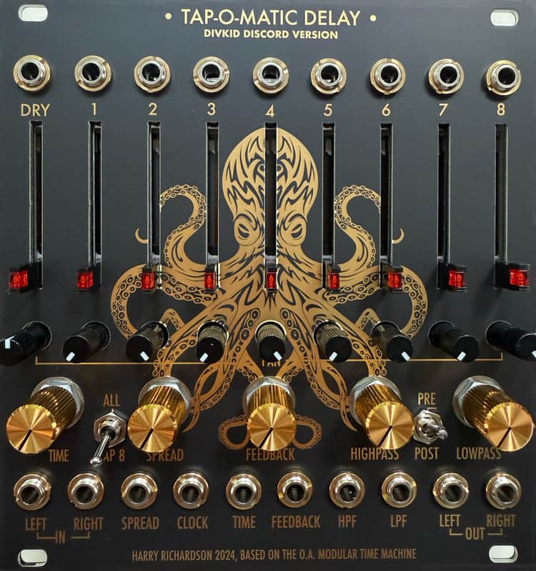 Tap-O-Matic Delay - Limited Edition Divkid Community Build Enhanced OAM TIME MACHINE image 1