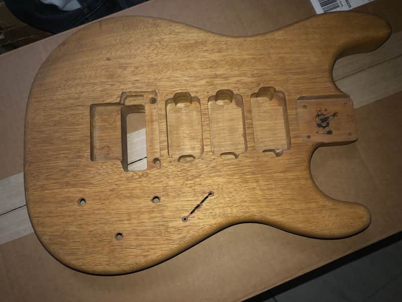 Warmoth Stratocaster hhh floyd rose route guitar body image 1