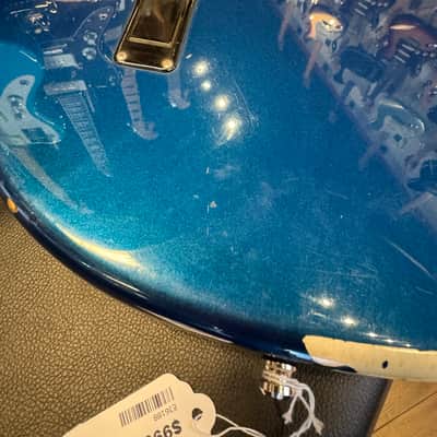 Ernie Ball Music Man StingRay 3 EQ H - Blue Pearl #36188 with Gig Bag image 19