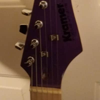~Cashified~ Kramer Strat-Style Purple Rock 'n' Roller image 4