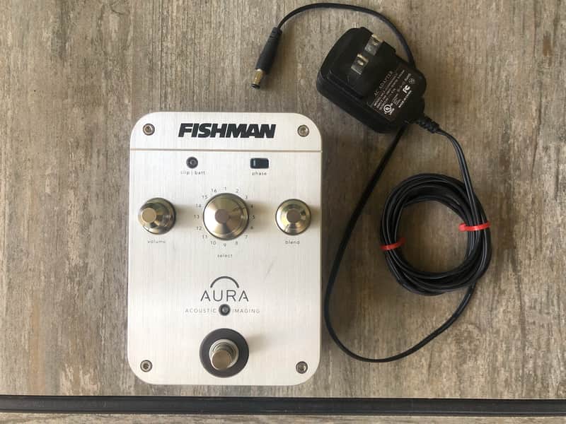 Fishman Aura Acoustic Imaging Nylon Pedal - Silver image 1
