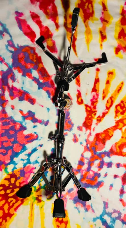 Tama HS800W Roadpro Series Double-Braced Snare Drum Stand with Omni-Ball Tilter 2010s - Chrome image 1