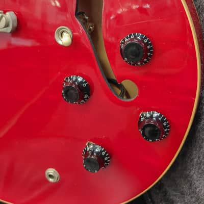 Gibson ES-335 Dot Reissue Semi-Hollow Electric Guitar - 2006 Cherry image 5