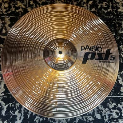 Paiste 18" PST 5 Ride/Crash Cymbal - Traditional image 1