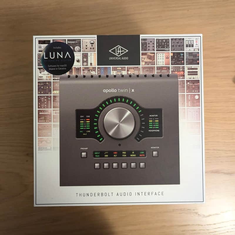 2021 Universal Audio Apollo Twin X DUO Heritage Edition Thunde…