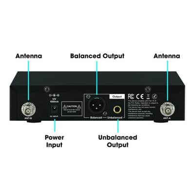 CAD Audio WX1800BP True Diversity UHF Wireless Body Pack Microphone System image 2