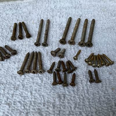 PHILLIPS Relic STEEL Screw Set Fender 60’S TELECASTER USA Callaham image 1