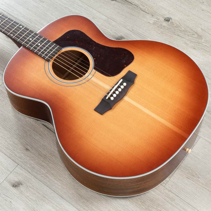 Guild USA F-40 Standard Jumbo Acoustic Guitar, Rosewood, Vintage Pacific Sunset Burst Gloss image 1