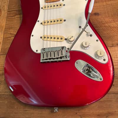 Fender FSR American Standard Strat 1995 - Candy Apple Red image 2