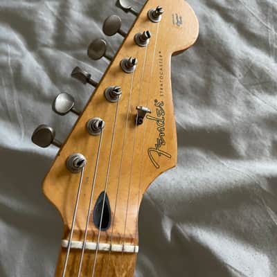 Fender Stratocaster  2021 Heavy Aged White image 9