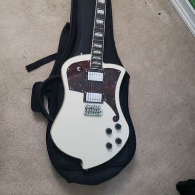 D'Angelico Premier Ludlow Offset with Tremolo 2010s - Antique White image 2
