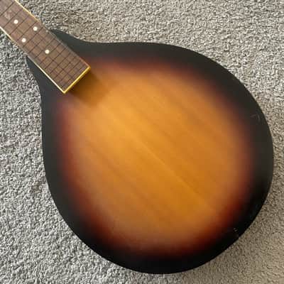 Sunburst 8 String Mandolin DIY Project, Spruce Top, Mahogany Body, Rosewood Fingerboard image 4