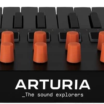 Arturia MiniLab 3 25 Slim-key Controller - Black/Orange image 5