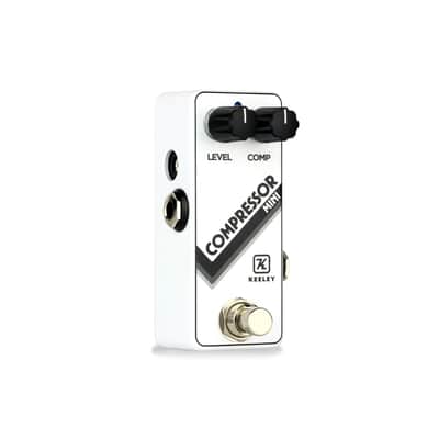 Keeley KCOMPMINI-LTD Compressor Mini Pedal - Limited Edition White image 2