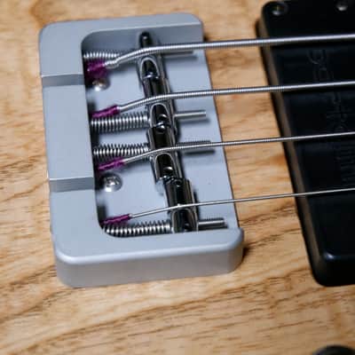 Roscoe Century Standard 4 Fretless 2013 Natural w/ Hard Case image 18