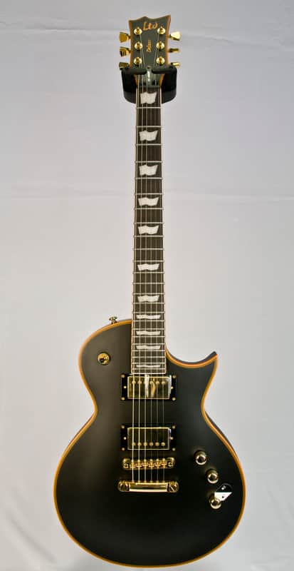 ESP LTD EC-1000VBD Electric Guitar Vintage Black with Free Pro Setup image 1