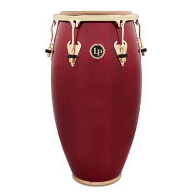 Latin Percussion LP Matador Conga Oak Red Gold, 11-3/4" (M752S-RW) image 2