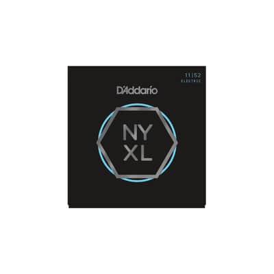 D'Addario NYXL1152 Nickel Wound, Medium Top / Heavy Bottom, 11-52 image 2