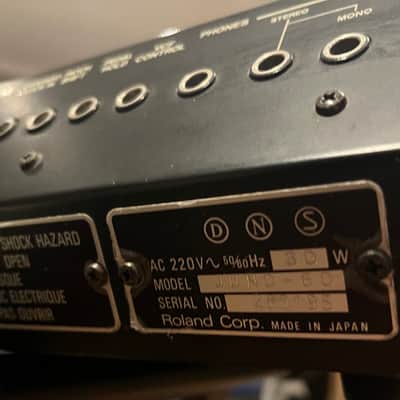 Roland Juno-60 61-Key Polyphonic Synthesizer 1982 - 1984 - Black image 14