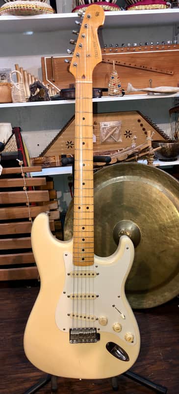 Fernandes-1980's-Limited Edition- Electric Guitar  - Cream image 1