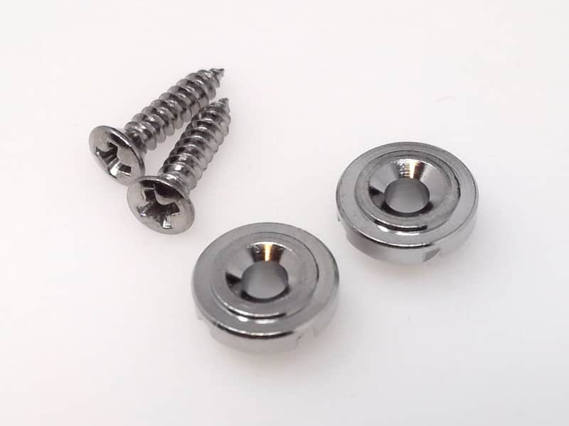 True Custom Shop®Chrome Round Vintage 50's String Retainer for Fender Strat Tele image 1