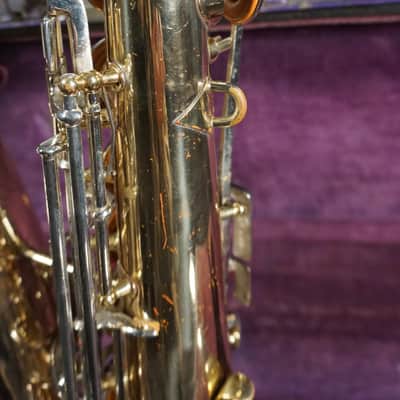 Vintage York Alto Saxophone w/ Case – Project Horn – Needs Repair image 4