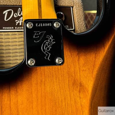 2018 Eric Johnson Signature Stratocaster Thinline Sunburst image 14