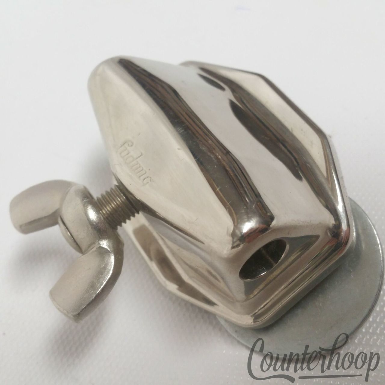Ludwig Tom Drum/Floor Leg/Bass Spur/Cymbal Arm Mount Nickel Wing-Screw 50s-60s* — main photograph