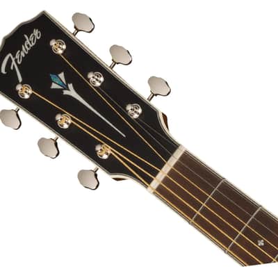 Used Fender PO-220E Orchestra All Mahogany w/ Case - Aged Cognac Burst image 4