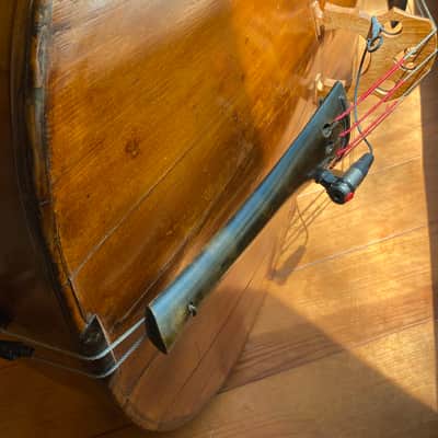 Double bass 3/4 circa 1800 3/4 swell back Pro instrument image 13