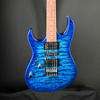 Ibanez GRX70QAL-TBB Transparent Blue Burst #891 image 2