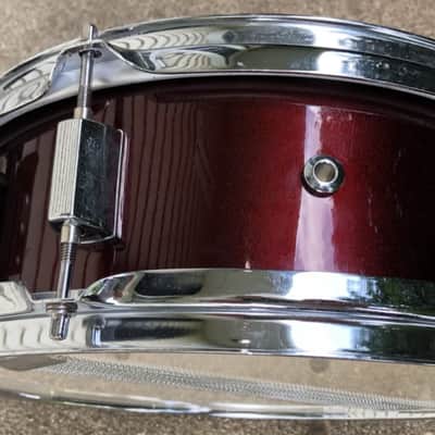 Unbranded 14" X 5" 6 Lug Snare Drum With Remo Ambassador Head - Wine Color image 3