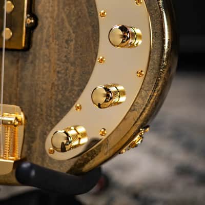 Ernie Ball Music Man Limited Edition - 1 of 300 - 50th Anniversary StingRay Bass - Molten Gold with Hardshell Case image 7