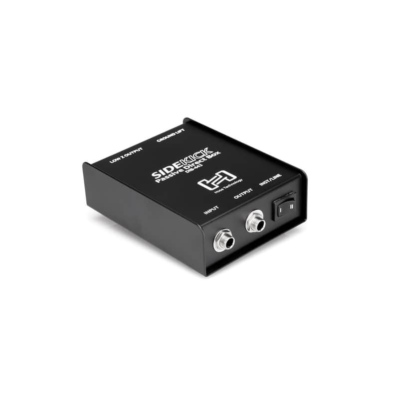 Hosa DIB-443 1/4 Inch TS to XLR3M Sidekick Passive DI Box image 1