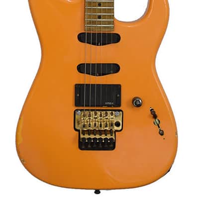 Charvel USA Custom Shop SD Pearl Yellow MB-JW OOAK image 1