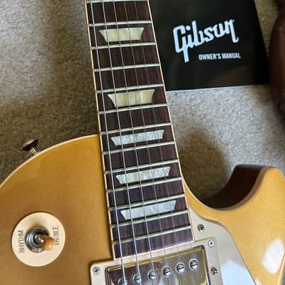 Gibson Les Paul Standard '50s 2019 - Gold Top Electric Guitar image 6