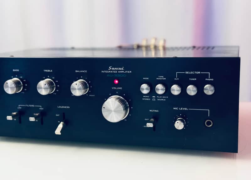 🎶✨ Sansui AU-3300 Vintage Stereo Integrated Amplifier (100V | Reverb