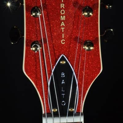 GRETSCH BALTO ROUNDUP G5422TG SSFSR RED SPARKLE GUITAR HARDSHELL INCLUDED image 5